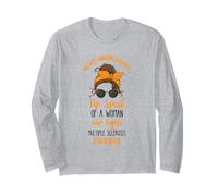 The Spirit of A Woman MS Warrior Multiple Sclerosis Warrior Long Sleeve T-Shirt
