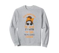 The Spirit Of A Woman MS Warrior Multiple Sclerosis Warrior Sweatshirt