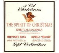 The Spirit of Christmas: Spirituals and Gospels..Peformed by Some of America's Greatest Artists / Midnight Mass..Sung and Directed by Pope John Paul II / Handel's "Missiah" and other favourites by Vienna State Choir (3 CD Box Set) Import