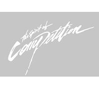 The Spirit of Competition Unknown Vinyl Cutting Sticker 15.5 x 10 cm (White)