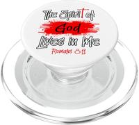 The Spirit Of God Lives In Me Romans 8:11 PopSockets PopGrip for MagSafe