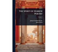The Spirit of Hebrew Poetry
