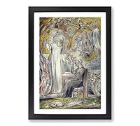 The Spirit of Plato by William Blake Framed Print | A2 Black Framed Wall Art | Ready to Hang | Modern Nature Picture | Living Room Bedroom Lounge Office