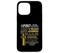 The Spirit Of The Lord Is On Me Scripture Verse Isaiah 61 Case for iPhone 13 Pro Max