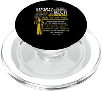 The Spirit Of The Lord Is On Me Scripture Verse Isaiah 61 PopSockets PopGrip for MagSafe