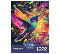 The Spiritual Meaning of Hummingbirds Jigsaw Puzzles Puzzle for Adults Kids. 1000 Piece Animal Great Gifts Challenge Toy Educational Game Home Decoration for Adults& Kids Age 14 Years Up 70x50cm/1000p