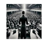 The Spiritual Reverence in Song Poster Canvas Poster Wall Art Print Picture Paintings 12x12inch(30x30cm)