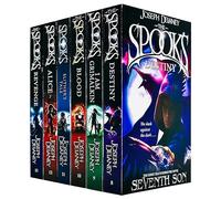 The Spooks Books 8 - 13 Wardstone Chronicles Collection Set by Joseph Delaney (Destiny, I Am Grimalkin, Blood, Slither's Tale, Alice & Revenge)