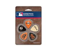 The Sports Vault MLB San Francisco Giants GPMLB24Guitar Picks, Multi, One Size