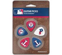 The Sports Vault MLB Texas Rangers GPMLB28Guitar Picks, Multi, One Size