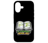 The Spreadsheet Never Lies Accountant Humor Case for iPhone 17