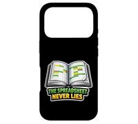 The Spreadsheet Never Lies Accountant Humor Case for iPhone 17 Pro