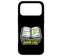 The Spreadsheet Never Lies Accountant Humor Case for iPhone 17 Pro Max
