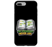 The Spreadsheet Never Lies Accountant Humor Case for iPhone 7 Plus/8 Plus
