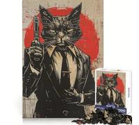 The Spy Cat 1000 Piece Jigsaws for Adults Puzzle Intellect Toy Relaxing Fun Quality Cut Fine Art Piece (50x75cm)