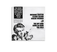 The Spy Who Came in from The Cold Classic Movie Poster (1) Canvas Painting Poster Wall Art Decorative Picture Prints Modern Decor 16x16inch(40x40cm)