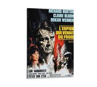 The Spy Who Came in from The Cold Classic Movie Poster (15) Canvas Poster Wall Art Picture Prints Hanging Photo Decor Home Posters Artworks 24x36inch(60x90cm)