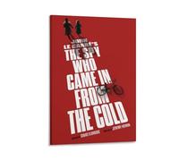 The Spy Who Came in from The Cold Classic Movie Poster (4) Canvas Poster Wall Art Picture Prints Hanging Photo Decor Home Posters Artworks 16x24inch(40x60cm)