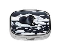 The Square Mini Medicine Box is Suitable for Putting in Pockets or Wallets. It is Easy to Open and Practical.Seals on ice