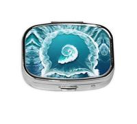 The Square Mini Medicine Box is Suitable for Putting in Pockets or Wallets. It is Easy to Open and Practical.Sea of Love