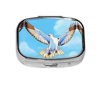 The Square Mini Medicine Box is Suitable for Putting in Pockets or Wallets. It is Easy to Open and Practical.Seagulls in Flight
