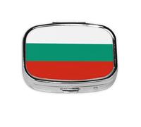 The Square Mini Medicine Box is Suitable for Putting in Pockets or Wallets. It is Easy to Open and Practical.Bulgarian Flag