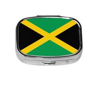 The Square Mini Medicine Box is Suitable for Putting in Pockets or Wallets. It is Easy to Open and Practical.Flag of Jamaica