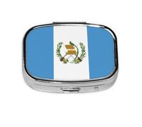 The Square Mini Medicine Box is Suitable for Putting in Pockets or Wallets. It is Easy to Open and Practical.Flag of Guatemala