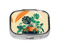 The Square Mini Medicine Box is Suitable for Putting in Pockets or Wallets. It is Easy to Open and Practical.Cartoon Turtle Back Bamboo