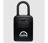 Squire KeyKeep 1 PB - Combination Key Safe - 4 Wheel Recodable (10,000 Combinations)| Weather Resistant | Die-Cast with Removable Shackle | Outdoor or Indoor Key Storage