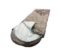 OLPRO The Stafford Sleeping Bag - Grey, Camping, ISO Rated 3 Seasons, Adult, Small Packed Size, lightweight, Compression Stuff Bag, Soft, Insulated, for Camping, Backpacking