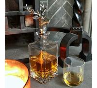 The Stag Head Whisky Port Brandy Wine Decanter - 21st 40th 50th Wedding Retirement Gift