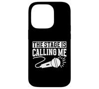The Stage Is Calling Me Karaoke Case for iPhone 14 Pro