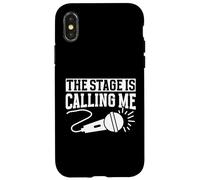 The Stage Is Calling Me Karaoke Case for iPhone X/XS