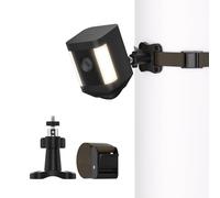 The Standard 1/4 inch-20 Threaded Interface Strap Bracket，Compatible with Strap Brackets for Ring/Arlo/Wyze/Eufy/Trail Cameras/Solar Panel Cameras with 1/4 inch-20 Threaded Interfaces