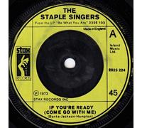 The Staple Singers - if you're ready ( come go with me) /touch a hand make a friend 45 rpm single