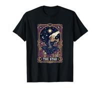 The Star Astrology Enthusiast Mystical Tarot Card Halloween Value Graphic T-Shirt