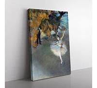 The Star Ballet Ballerina Dancer by Edgar Degas Canvas Print 30x20 Inch
