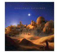 The Star of Bethlehem - Pack of 5 Religious Charity Christmas & Happy New Year Cards with Envelopes - 14 x 14cm (5.5" x 5.5") - Eco-Friendly & Recyclable
