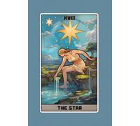 The Star - Tarot Card Notebook (Color Ed.): A5 Ruled Lined Tarot Journal Diary Sketchbook Notebook - The Star (Hope Inspiration and Spiritual Guidance)