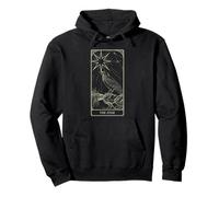 The Star Tarot - Raven Vintage Celestial Light V2 Pullover Hoodie