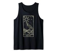 The Star Tarot - Raven Vintage Celestial Light V2 Tank Top
