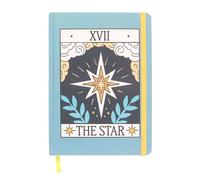 The Star Vintage Tarot A5 Notebook - Elegant Design with The Star Card Symbol - Gold-Edged Pages - 100 Sheets for Journaling & Creativity - Durable & Stylish for Tarot Lovers