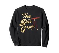 The Star Watcher Astronomy Night Sky Lovers Sweatshirt