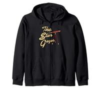 The Star Watcher Astronomy Night Sky Lovers Zip Hoodie