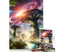 The Starborn Grove 1000 Piece Jigsaws for Teenagers Puzzle Memory Gain Relaxing Fun Design Assembly Warm Surprise (38x52cm)