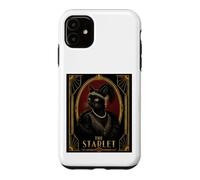 The Starlet Art Deco Black Cat Murder Mystery Case for iPhone 11