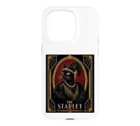 The Starlet Art Deco Black Cat Murder Mystery Case for iPhone 15 Pro