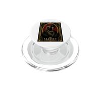 The Starlet Art Deco Black Cat Murder Mystery PopSockets PopGrip for MagSafe