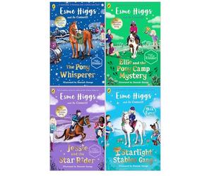 The Starlight Stables Gang Series 4 Books Collection Set By Esme Higgs & Jo Cotterill (Starlight Stables Gang, Jessie and the Star Rider, Ellie and the Pony Camp Mystery, The Pony Whisperer)